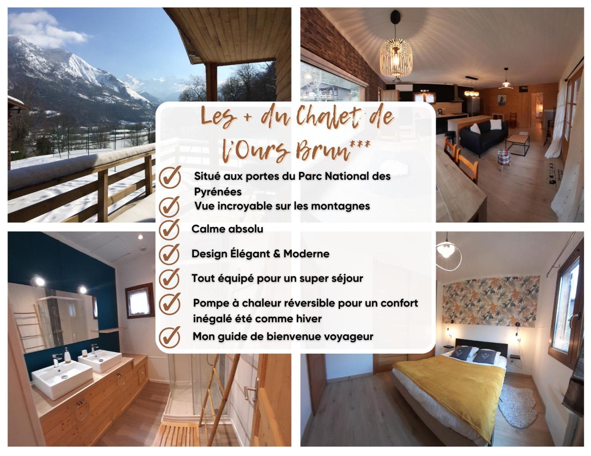 Chalet De L'Ours Brun, Gite 3 Etoiles Gere-Belesten Exterior photo